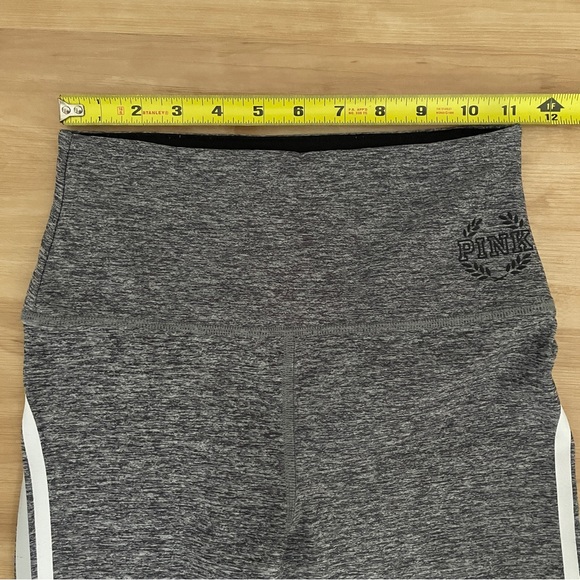 Victoria's Secret PINK Ultimate Highwaist Legging Gray Stripes Size XS - Picture 10 of 12